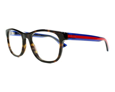 GUCCI Eyeglass Frames * Navy Blue + Red Frames * 140 * GG 